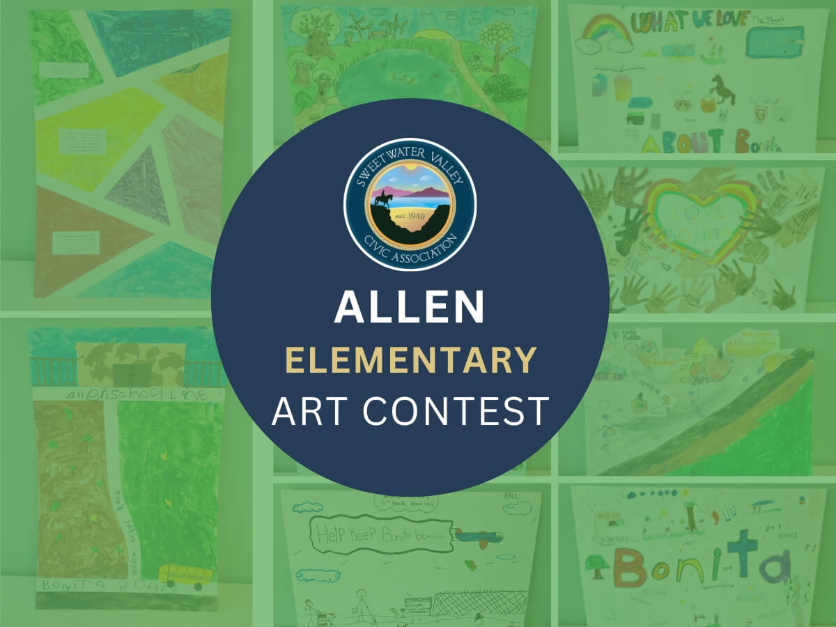 SVCA Bonita Elementary Schools Art Contest Allen Elementary