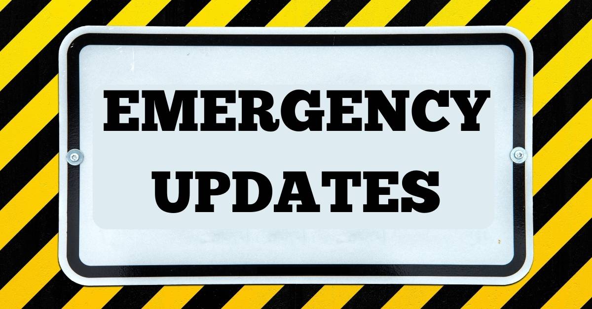 The SVCA shares emergency updates with information about County large animal evacuation areas, precautions, and rain safety tips.